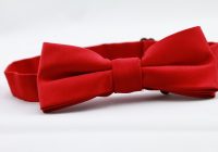 Verschillende rode kledingstukken en accessoires naast elkaar, waaronder een rode blouse, tas en sjaal in uiteenlopende tinten rood