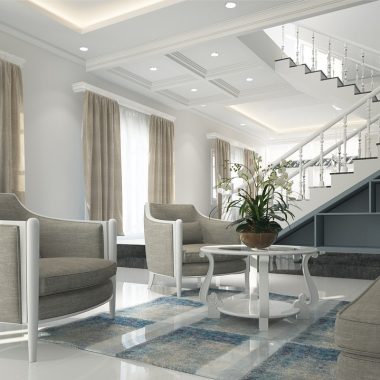 Stijlvolle Belgische woonkamer met aardetinten en vintage meubels